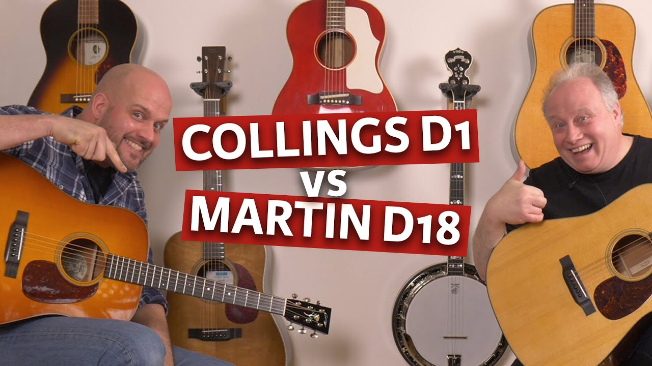 The Collings D1 vs The Martin D18! | Erwin & Adrian