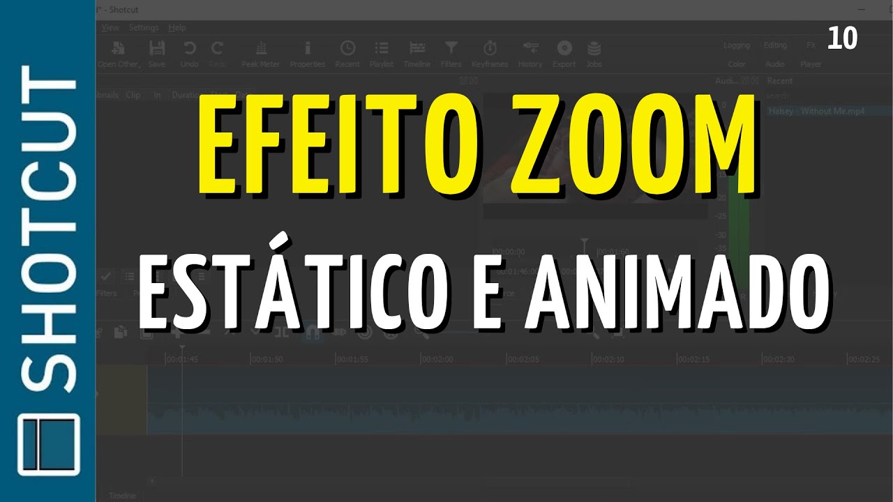 Como Aplicar ZOOM no Shotcut | Edição de Vídeo com Software Shotcut