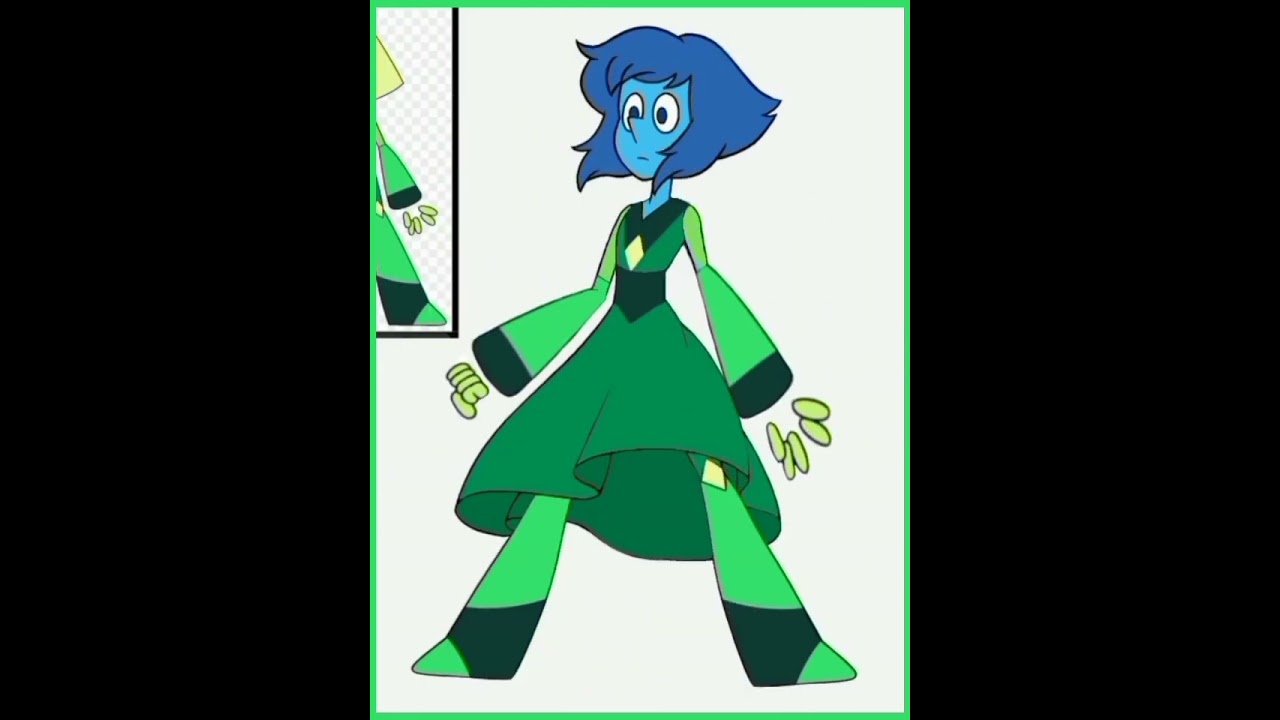 Heh I drew lapis in the peridot style:)#stevenuniverse#recommendations#crystalgems#peridot#lapis#