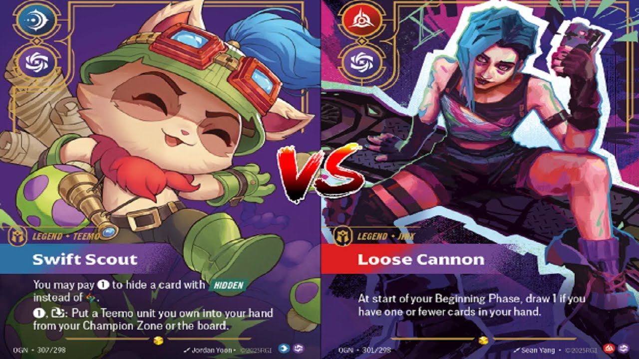 Riftbound Nexus Night Gameplay | Round 2 Teemo vs Jinx
