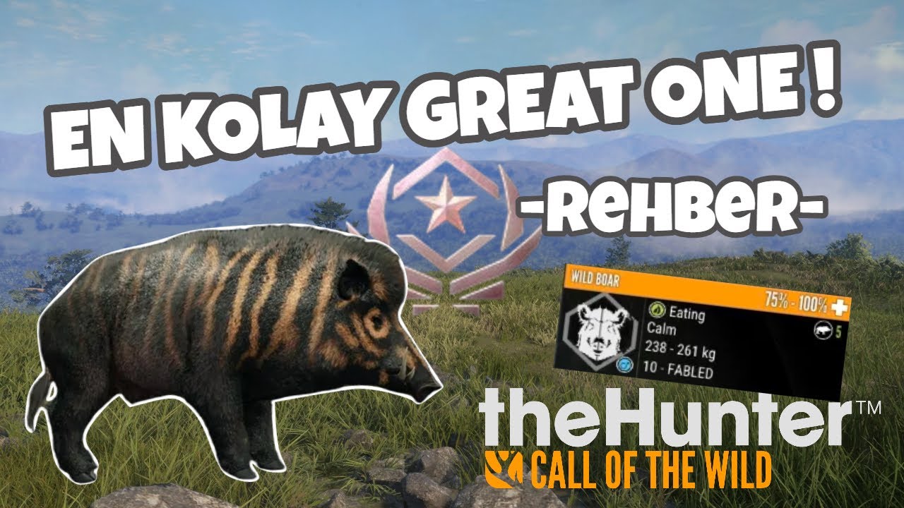 GREAT ONE BULMANIN EN KOLAY YOLU! (Adım Adım Rehber) | theHunter Call of the Wild