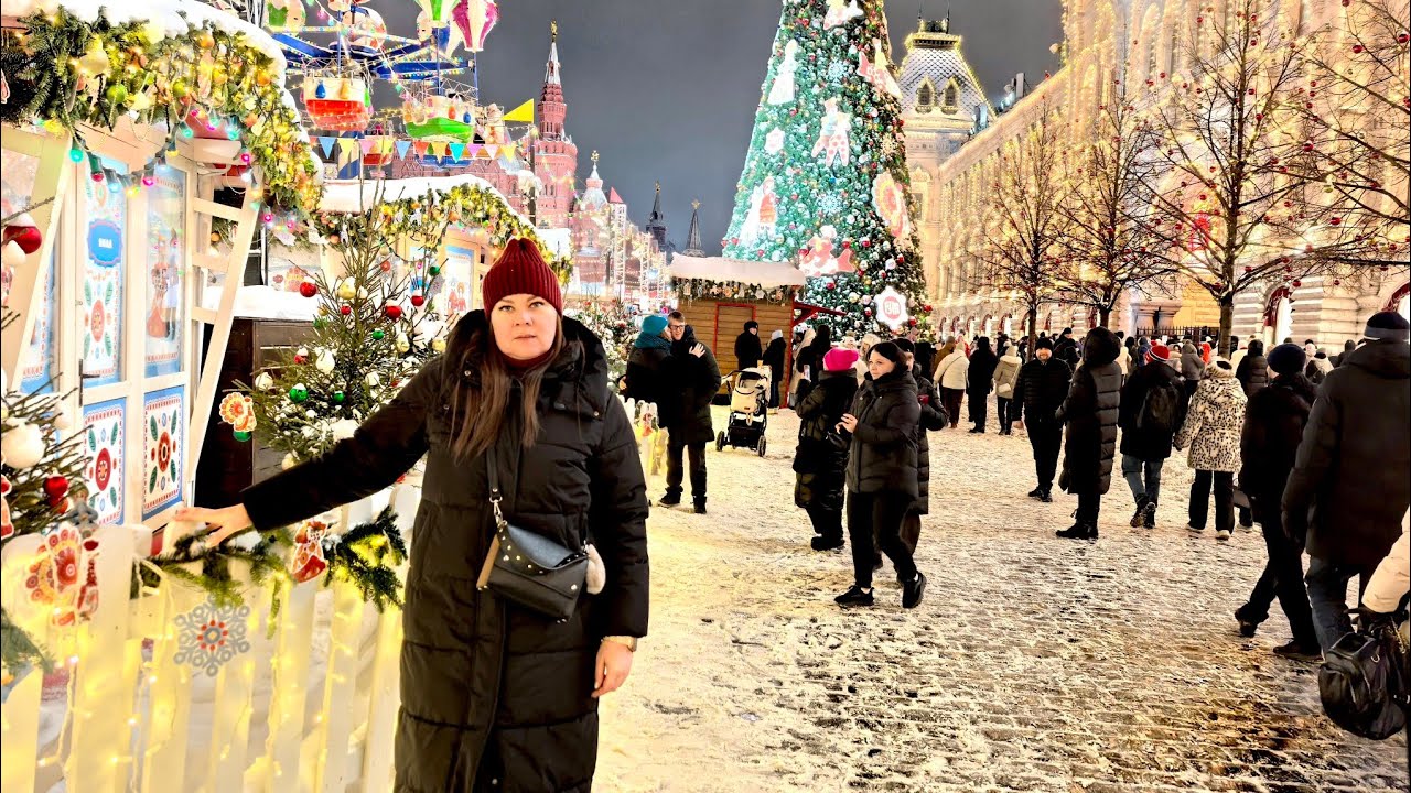 Новогодняя Москва 2026. Очень красиво 😍