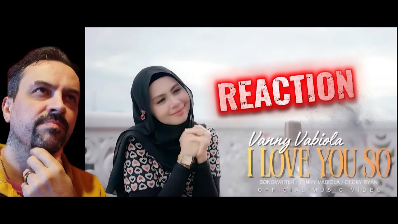 Vanny Vabiola - I Love You So (Official Music Video) REACTION