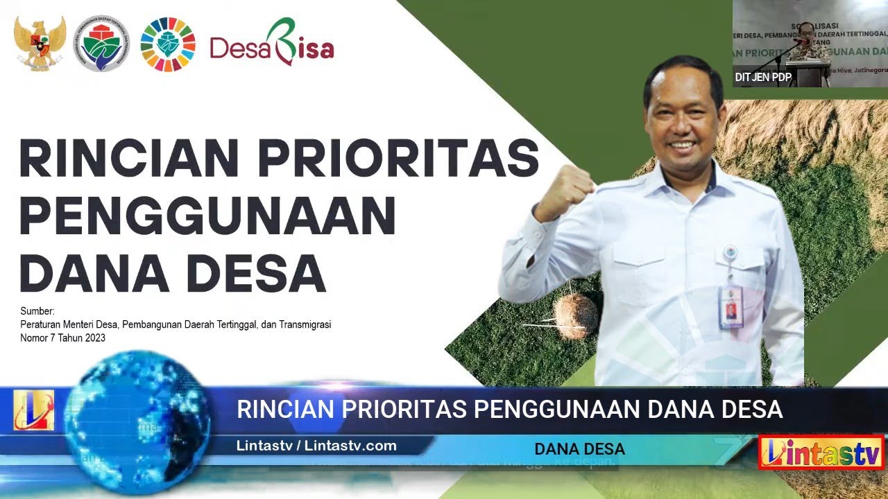 Penjelasan Rincian Prioritas Penggunaan Dana Desa 2024 // Wajib Tahu