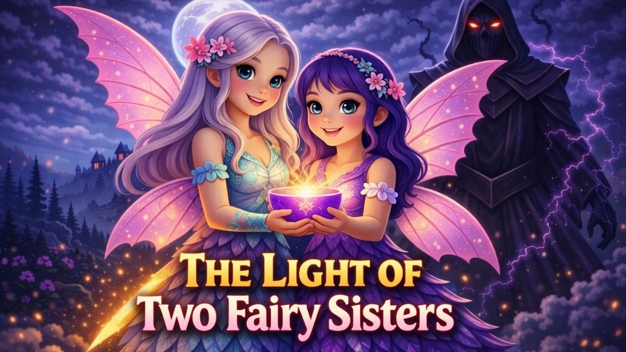 The Shadow King vs The Fairy Sisters | Magical Fantasy Story with Moral | English Moral Story
