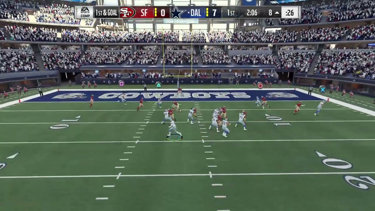 Madden NFL 18 - Dak Prescott Rushing Touchdown