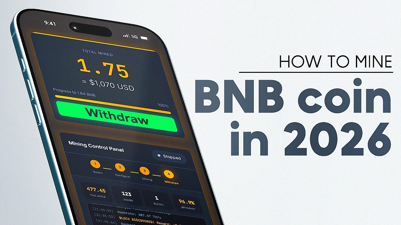 How To Mine BNB in 2026 | Cloud Mining Crypto Without Hardware (Step-by-Step Guide)