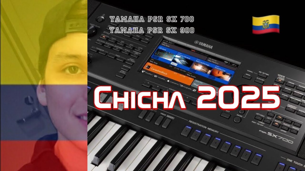 SAMPLES CHICHEROS RITMOS SAMPLEADOS YAMAHA PSR/S/SX ECUADOR 2025
