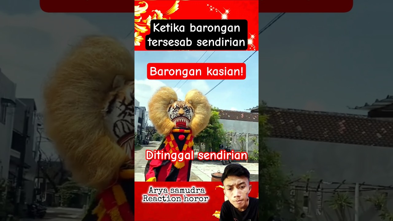 Kasihan barongannya! #fyp #barongan #barong #reog #jaranan #jarankepang #kesenian #kudalumping