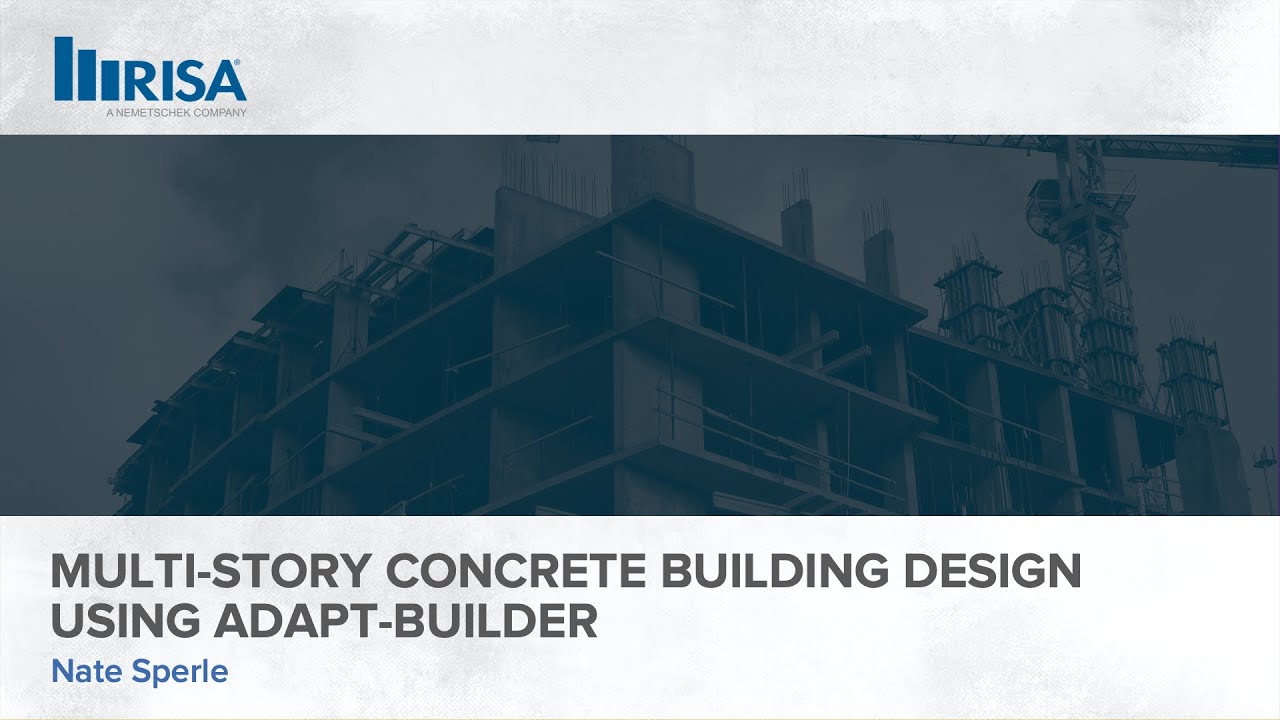 Multi-Story Concrete Building Design using ADAPT-Builder