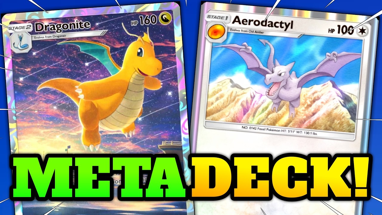 THE BEST Dragonite Aerodactyl Deck to ALWAYS Win in Pokemon TCG Pocket!