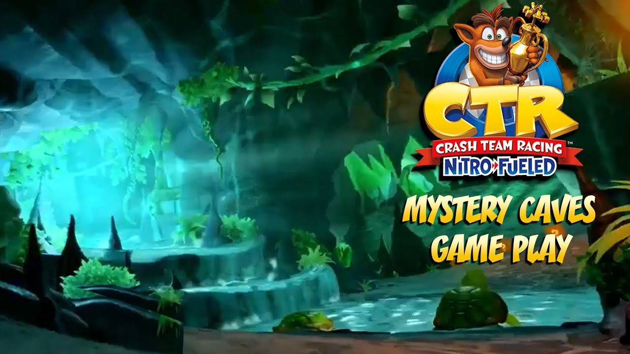 Crash Team Racing: Mystery Caves Gameplay!!