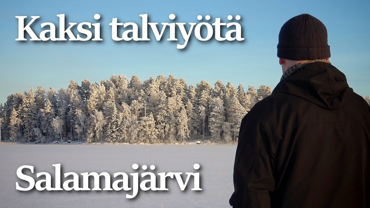 Kahden yön talviretki ahkion kanssa