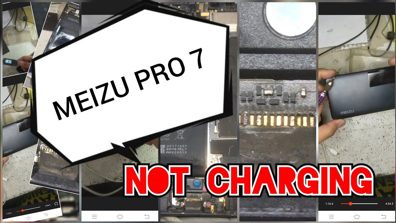 Meizu pro 7 not charging