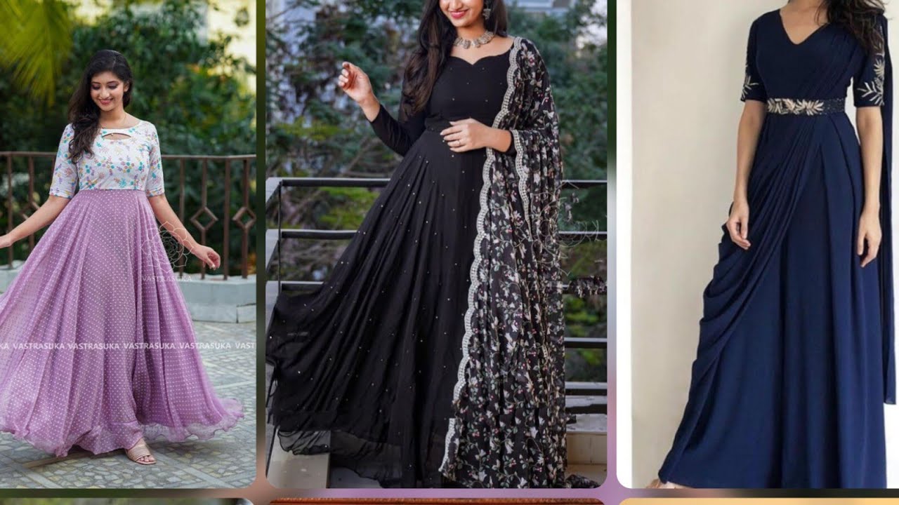 Trending and lastest Long frock designs#trending ! Dm your customisation #dress #longfrock #shorts 