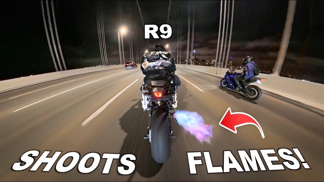 2025 YAMAHA R9 YOSHIMURA FULL SYSTEM EXHAUST & ECU FLASH INSTALL & REVIEW!