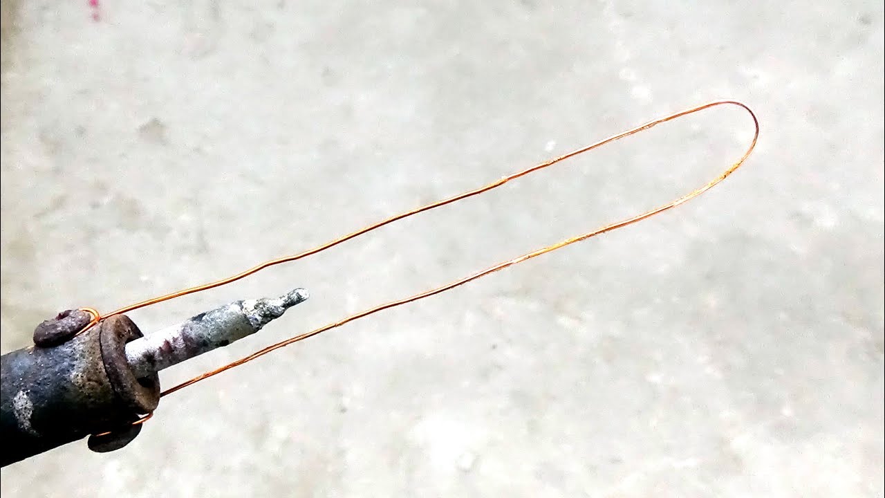 How to make Soldering Iron Foam cutter at home
