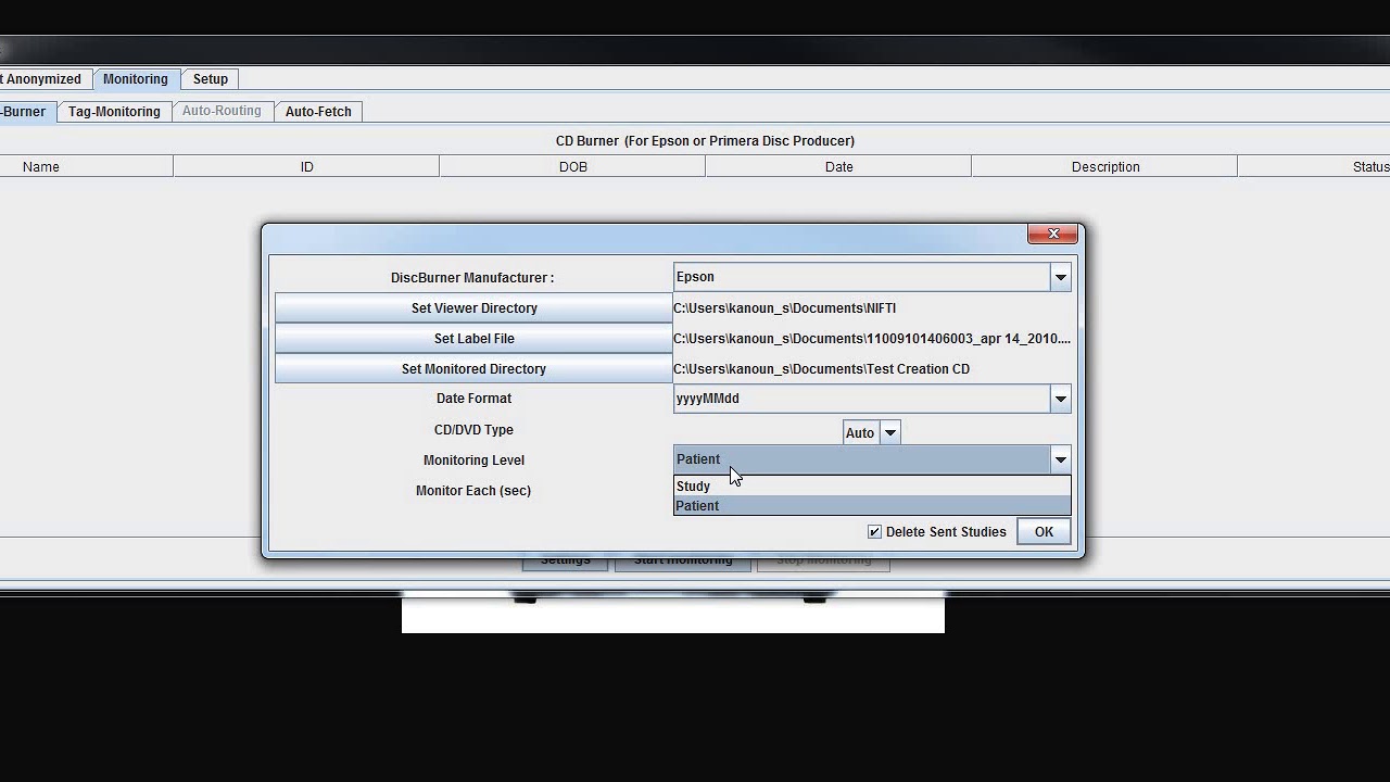 Orthanc Tools - Monitoring
