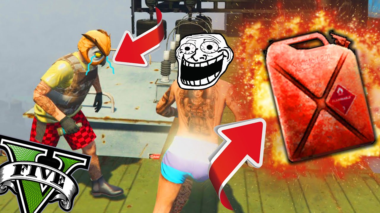GTA V - TROLLEO ÉPICO A FARGAN !!! DEATH RUN | MrWikky92