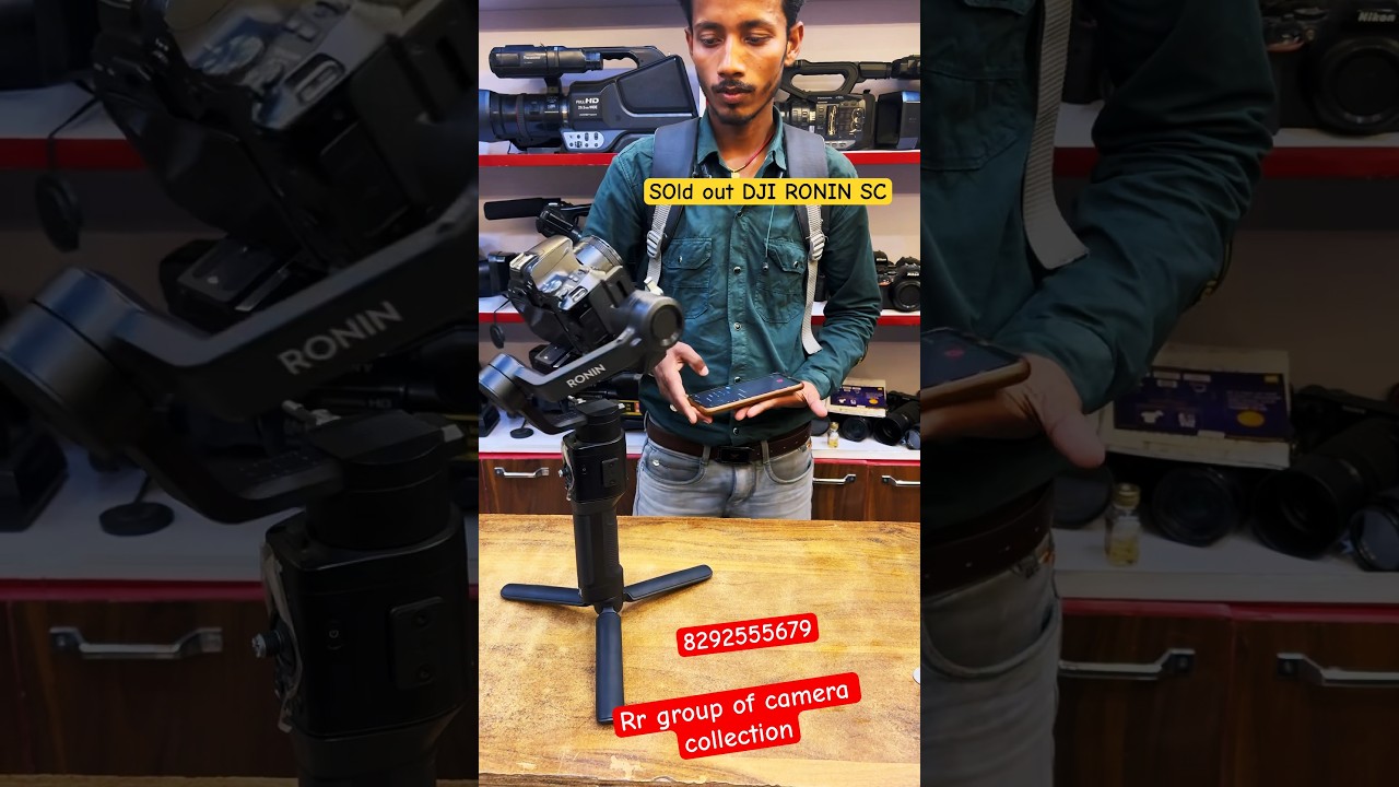 DJI RONIN SC || Patna second hand camera market || drone market Patna ||#youtubeshorts