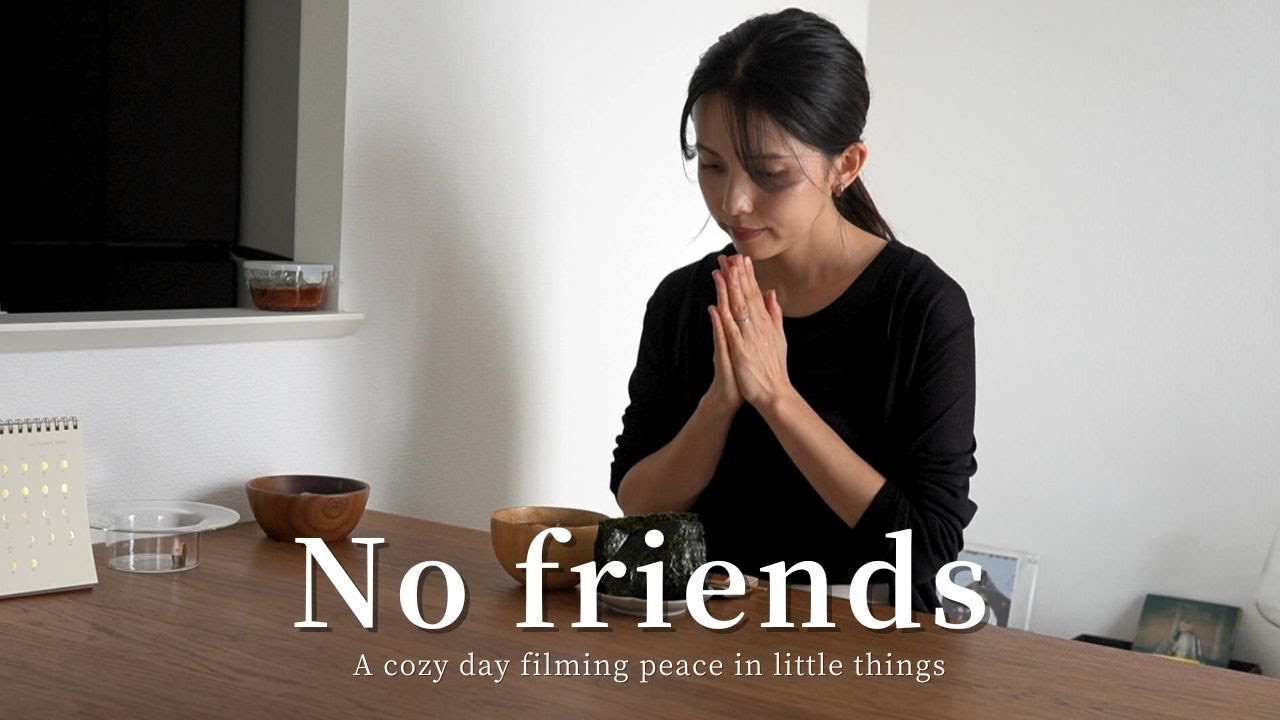 No friends. Alone but not lonely in Tokyo｜ Japanese healthy meals