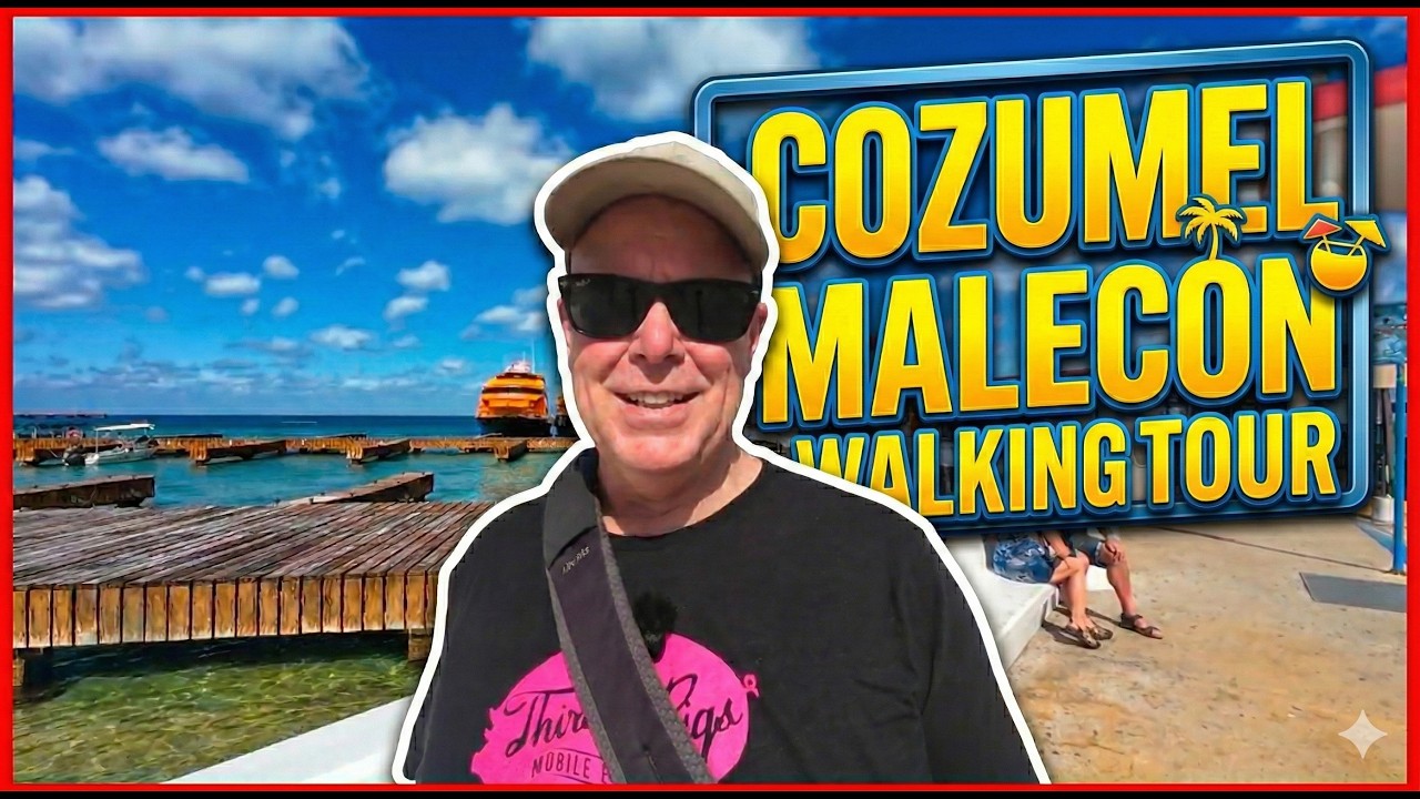 The Ultimate Cozumel Walking Tour: Ocean Views, Local Eats & Hidden Tips