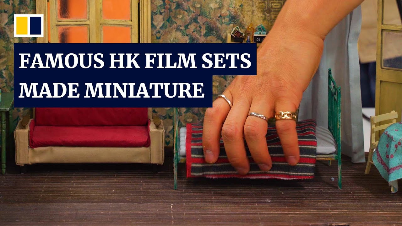 How recreating famous Hong Kong film sets in miniature style helped a designer through the pandemic