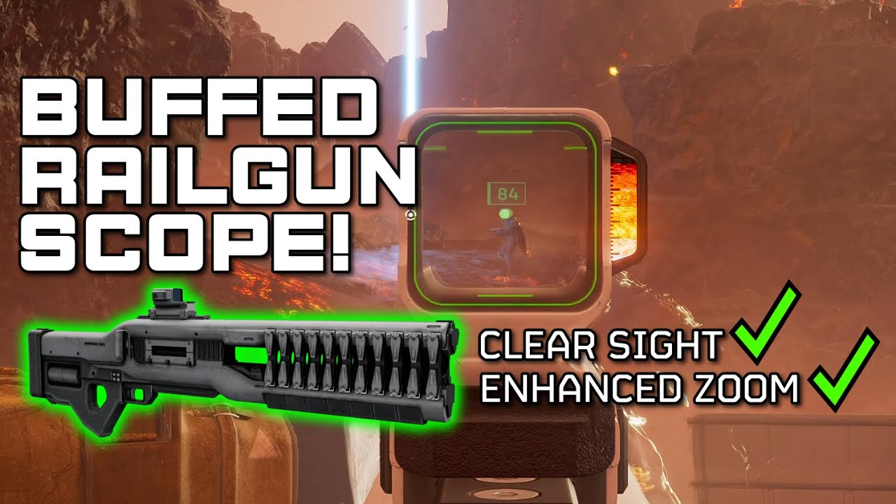 They STEALTH BUFFED The Railgun With A NEW SCOPE! | Helldivers 2