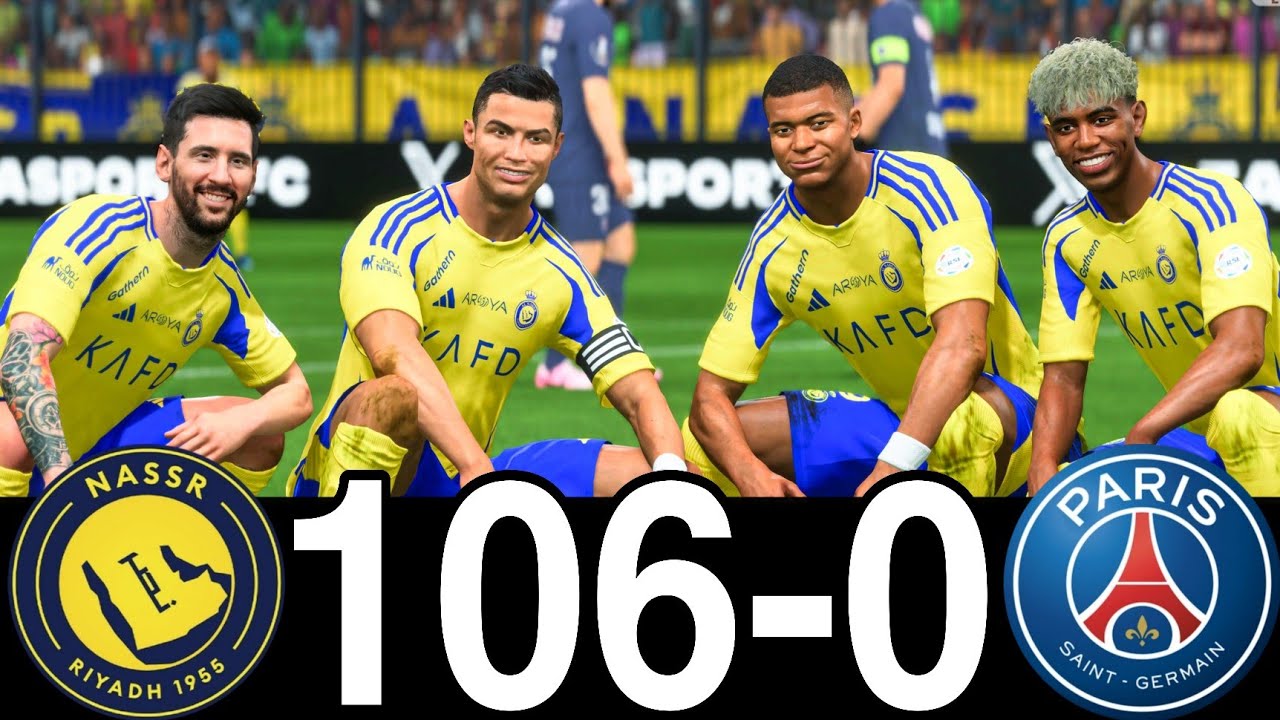 RONALDO MESSI SPIDERMAN GOKU ALL STARS PLAYING TOGETHER | AL NASSR VS MANCHESTER UNITED