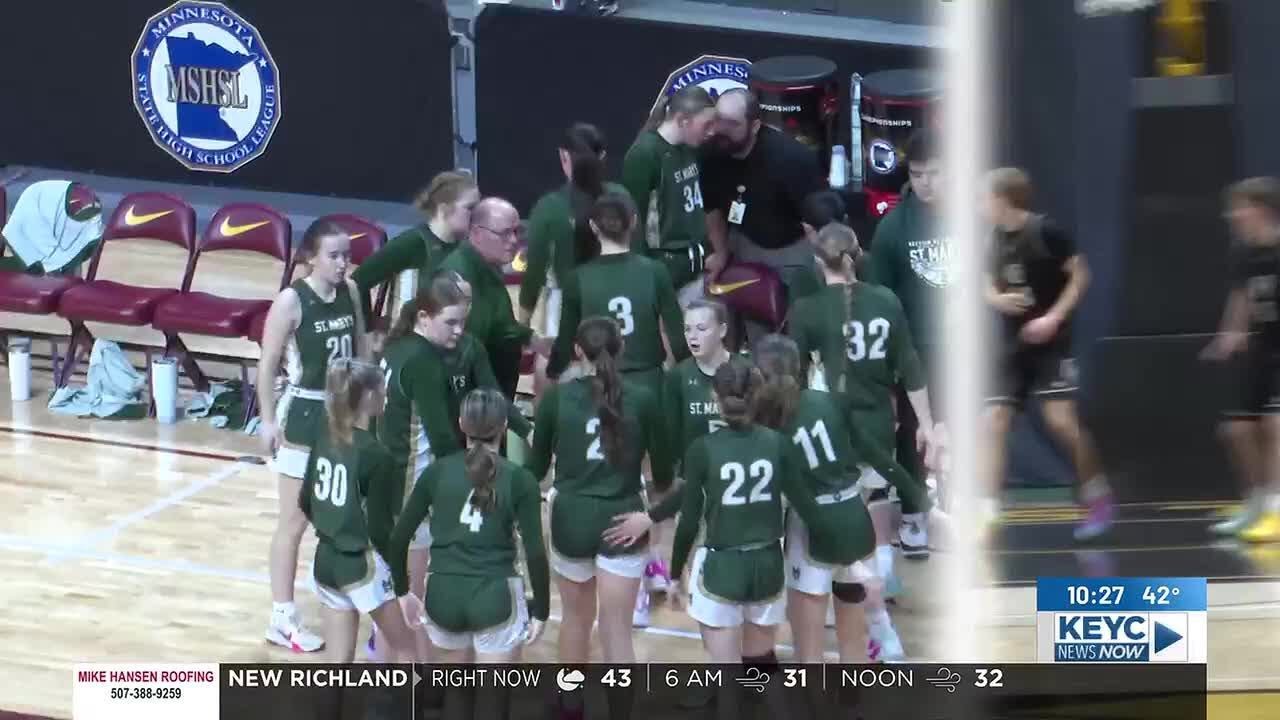 St. Mary's girls basketball moves on to Class A semifinals