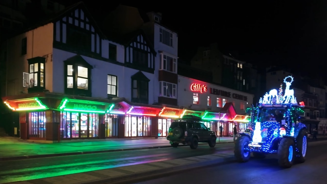 Christmas Tractor Run - Scarborough South Bay 2025