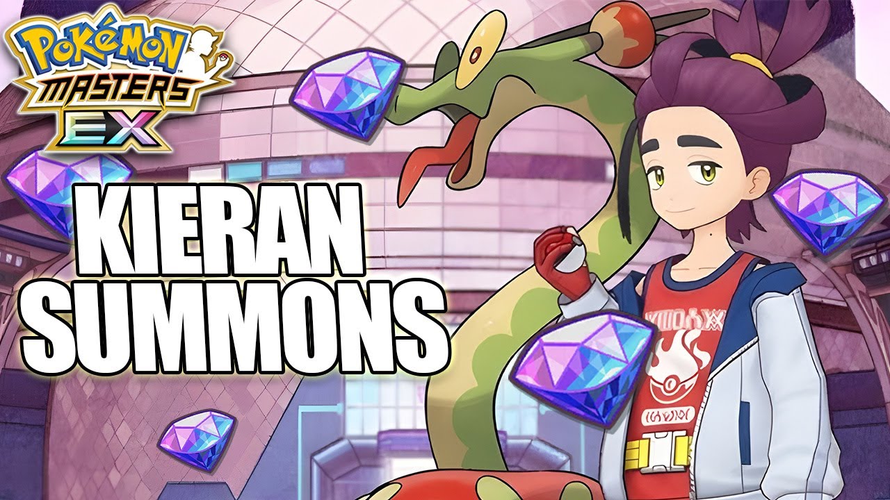Summoning Kieran & Hydrapple! New Master Sync Pair Gameplay in Pokémon Masters EX!