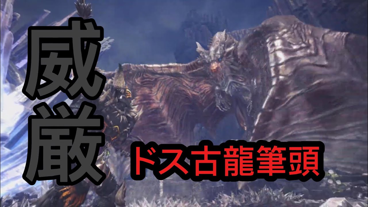 圧倒的威厳を持つドス古龍『クシャルダオラ』だかその実は…【モンハンワールド】