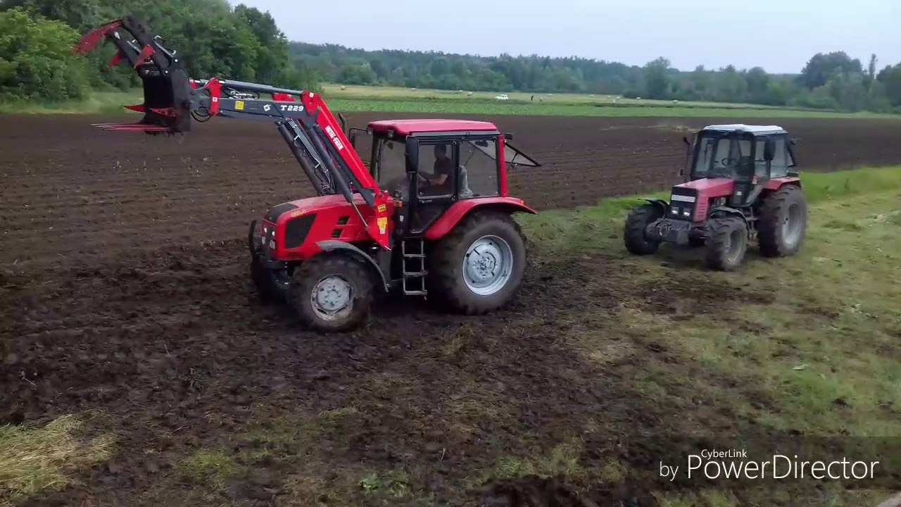 trágya pakolás mtz 920.4