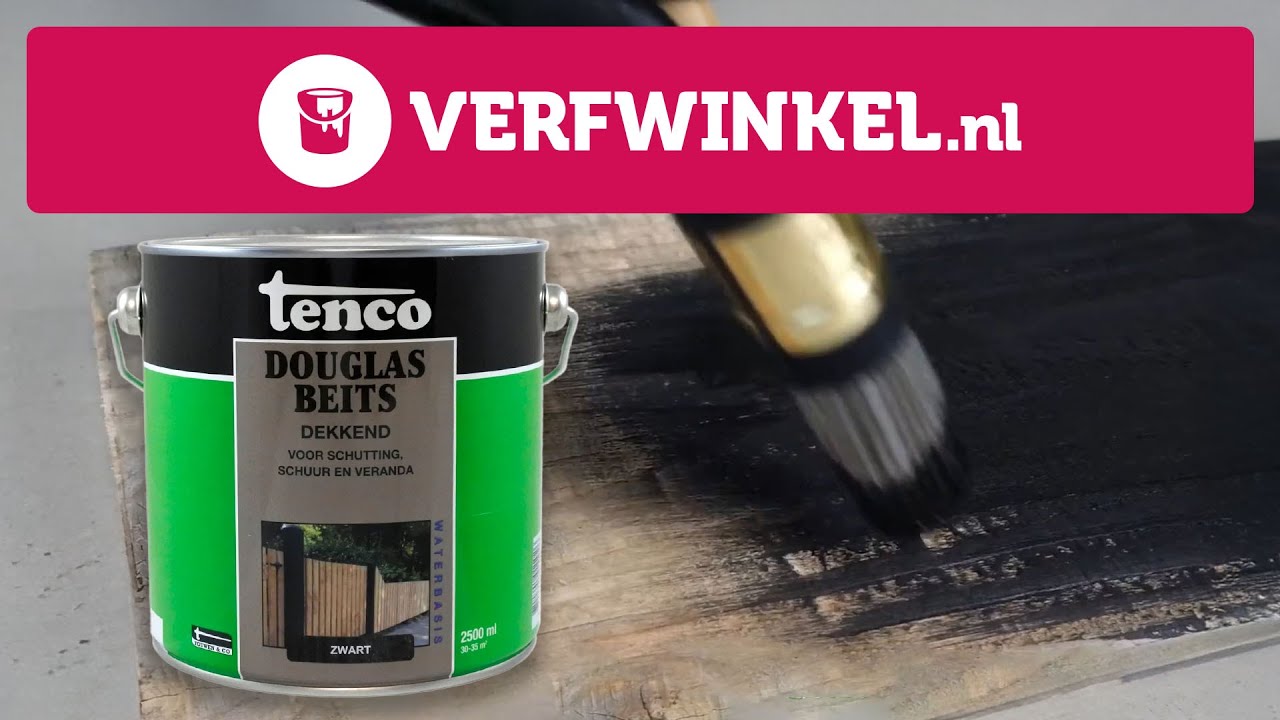 Tenco Douglasbeits Dekkend: Kleurvast en duurzaam - TUTORIAL | Verfwinkel.nl