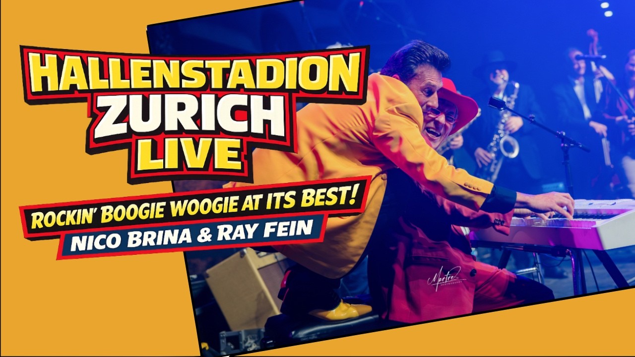 Rockin' Boogie Show at Hallenstadion Zurich | Nico Brina & Ray Fein - Happy ol' Boy(s)