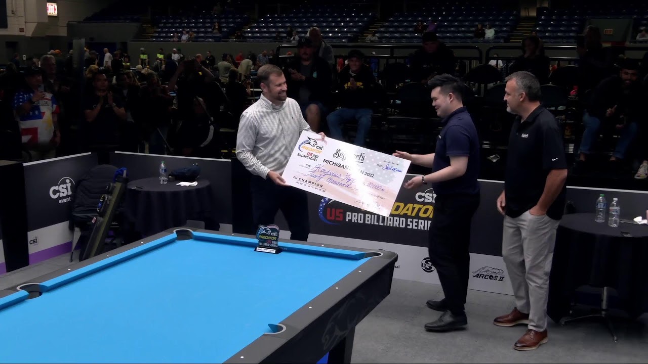 FINAL ▸ Robbie Capito vs Aloysius Yapp ▸ 2022 Seybert’s Michigan Open ▸ Predator Pro Billiard Series