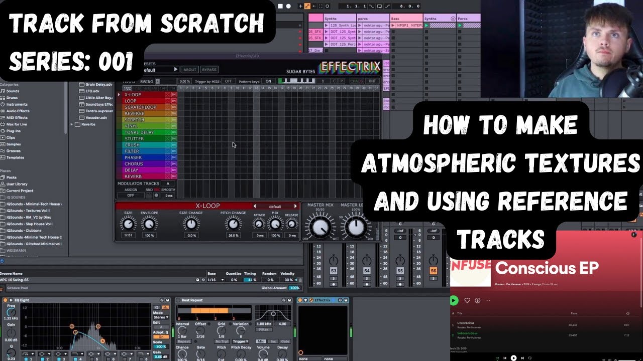 How To Start A Deep Tech/ Minimal Track And Create Textures And Atmosphere.(Track From Scratch: 001)