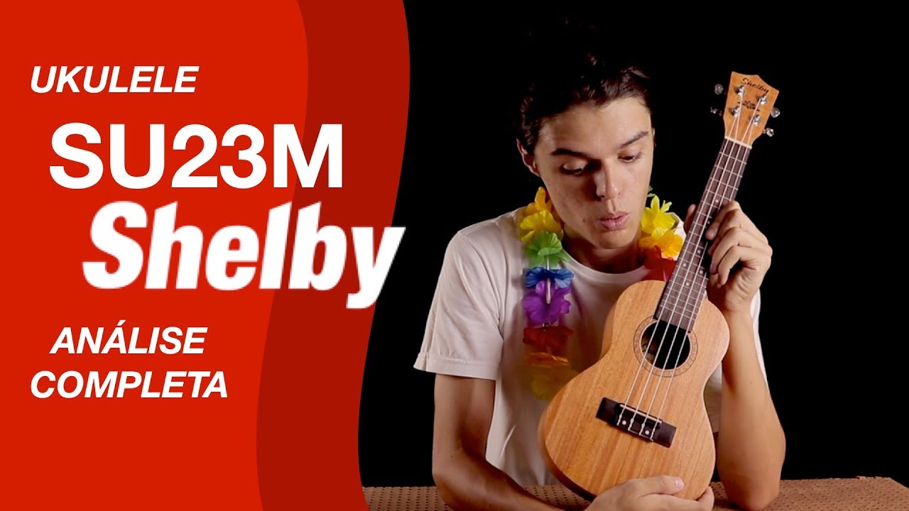 UKULELE SHELBY CONCERT BOM E BARATO SHELBY SU23M