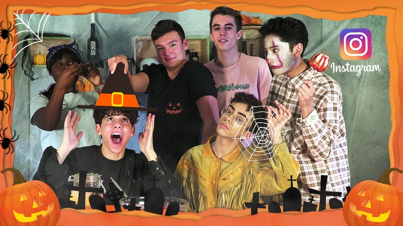 ASTUCES INSTAGRAM : BUFFET D’HALLOWEEN | Sulivan, Gloria, Anthonin, Théo Gordy, Bilal et Sparkdise