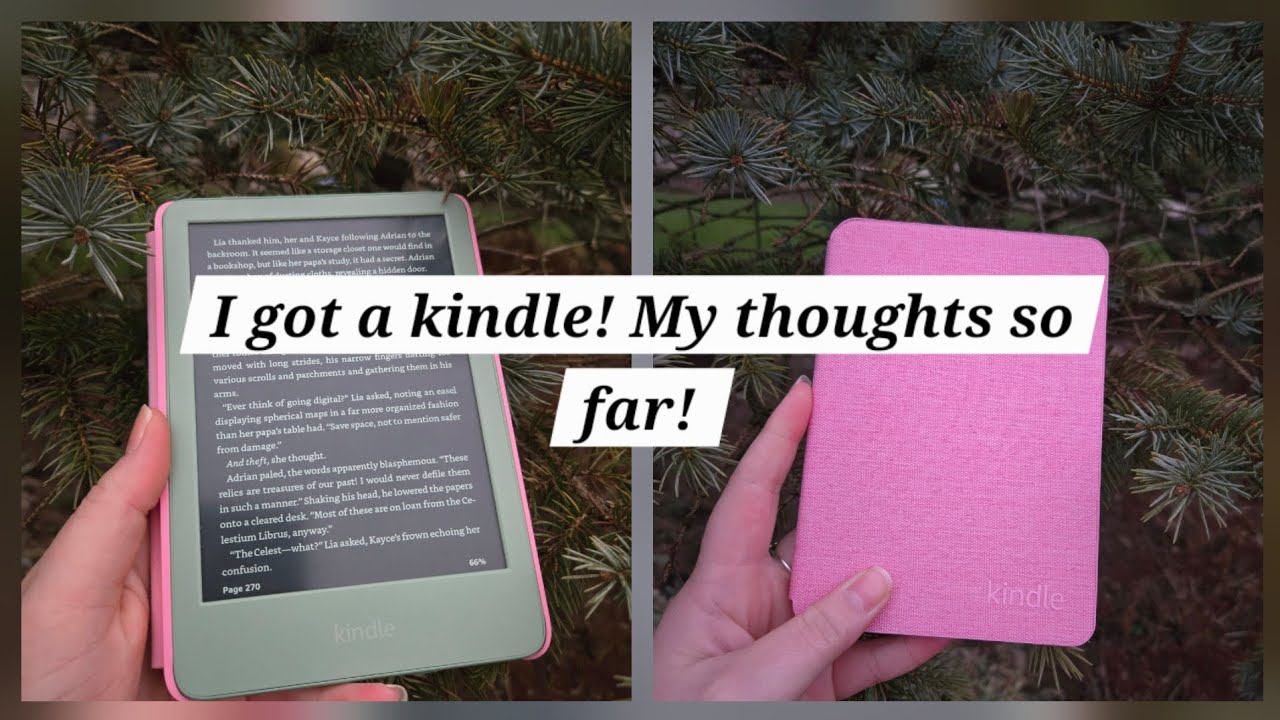I got a kindle! My thoughts so far! 