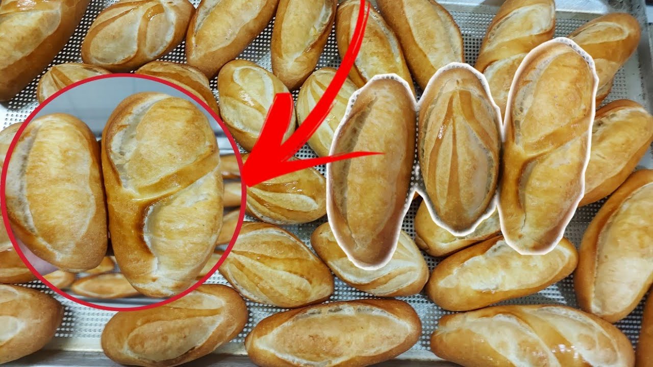 làm mẫu bánh mì truyền thống vn
