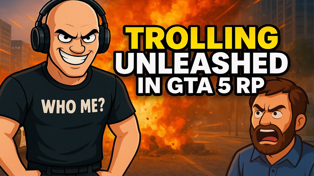 Я стал самым опасным троллем в GTA 5 RP