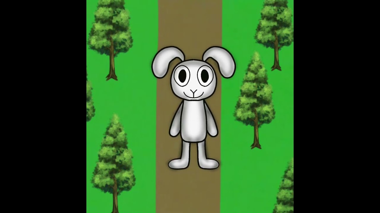 The rabbit and fox analoghorror remaster - First meeting