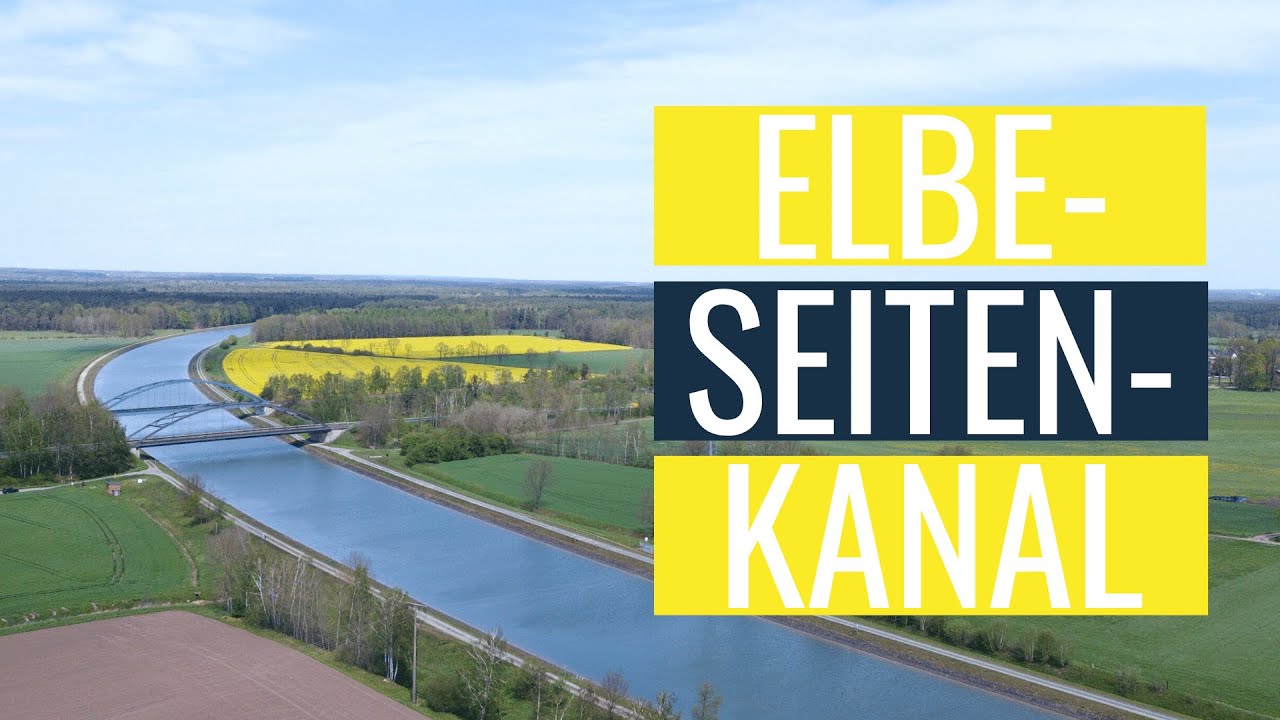 Elbe-Seitenkanal mit Drohne - Deutschland aus der Luft