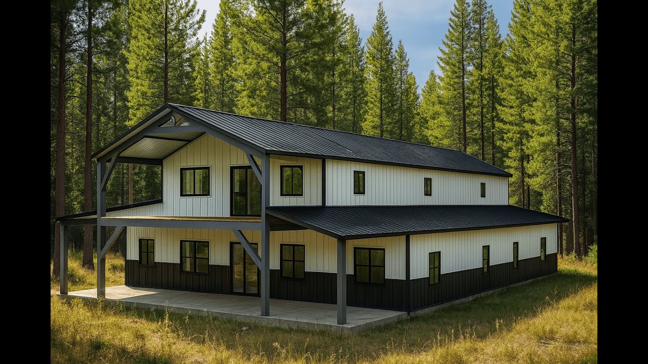 Build Your Dream: Exclusive 54x78 Barn-Style Barndominium Kit!