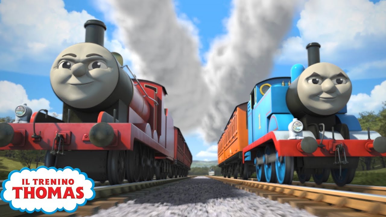 Il Trenino Thomas | Rosso contro blu | Episodio completo | cartoni animati per bambini