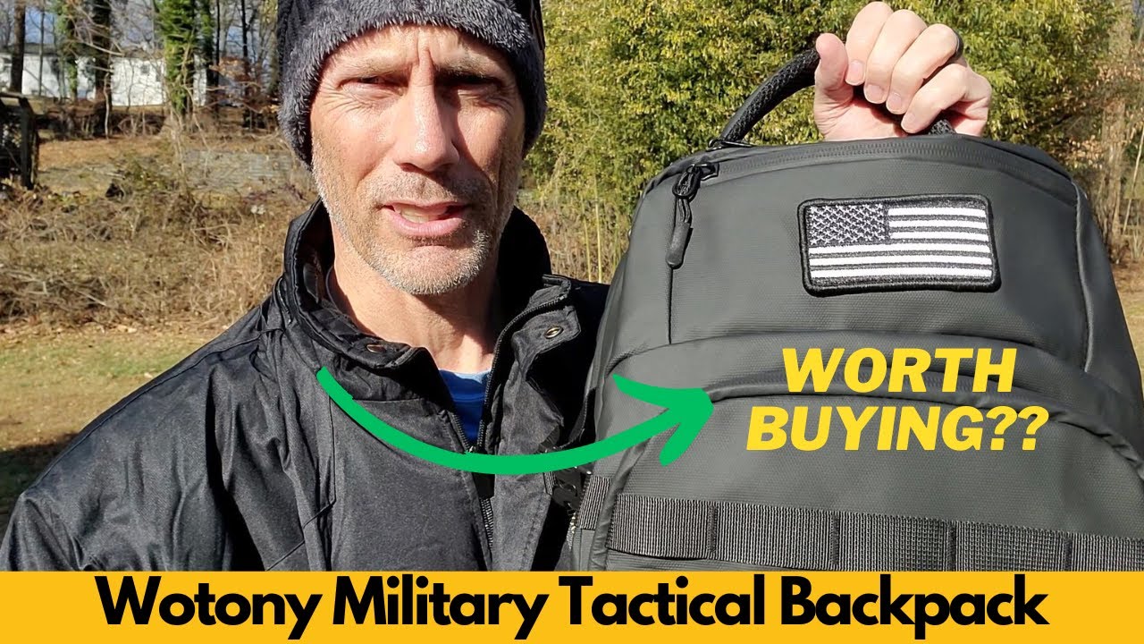Wotony Military tactical backpack, backpack for men, small tactical backpack | Worth Buying?