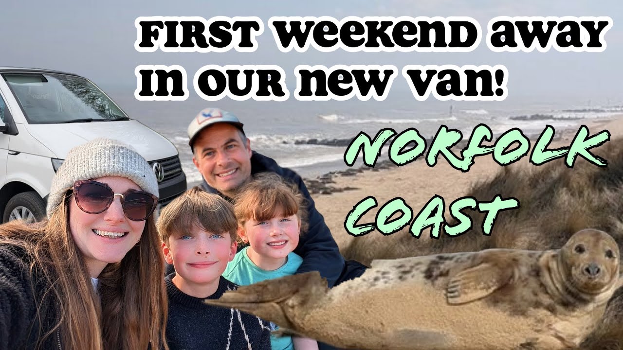 FIRST WEEKEND AWAY IN VW CAMPERVAN - EXPLORING NORFOLK COAST