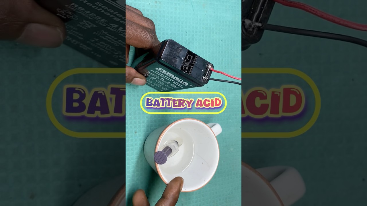 Lead Acid Battery Repair in Few second | battery acid change | battery repair Kaise kare 